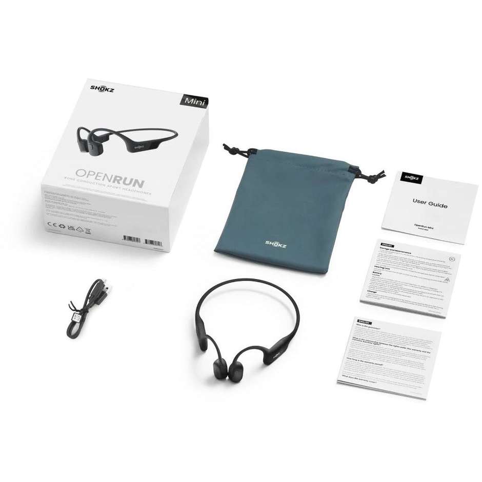 AFTERSHOKZ S806-ST-BK Cuffie Wireless Bluetooth con Microfono Integrato Colore Black