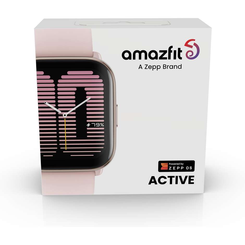 Amazfit Active Smartwatch 1.75" GPS Bluetooth Colore Rosa