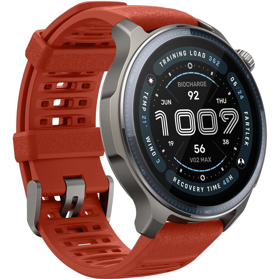 Amazfit Balance 1.5" Smartwatch AMOLED Zepp Pay NFC Wi-Fi GPS Colore Grigio/Nero
