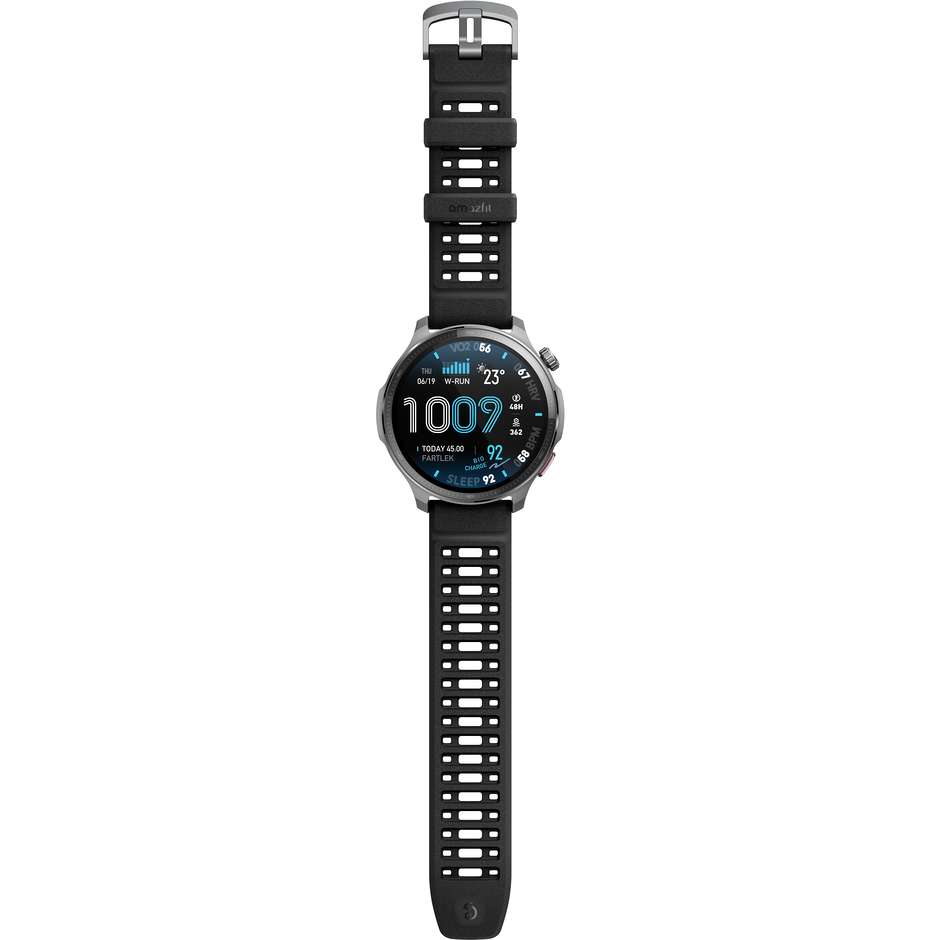 Amazfit Balance 2 XT 1.5" Smartwatch AMOLED Ghiera Metallo Wi-Fi GPS Colore Nero
