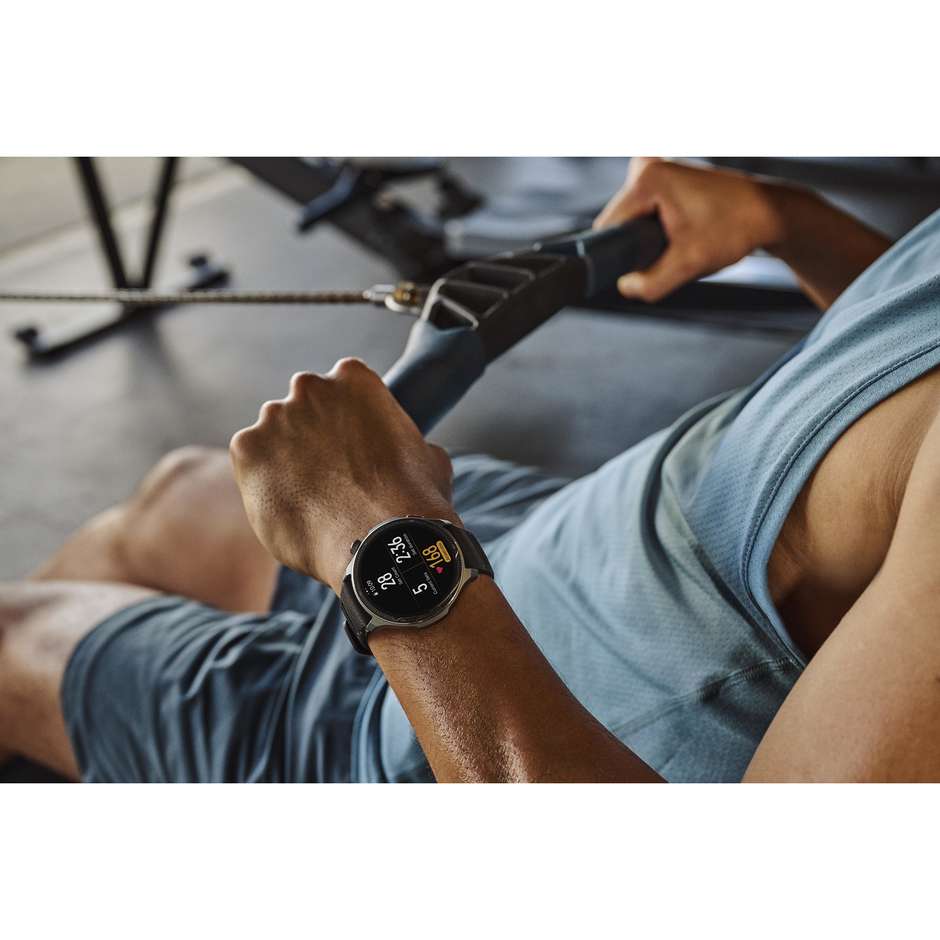 Amazfit Balance 2 XT 1.5" Smartwatch AMOLED Ghiera Metallo Wi-Fi GPS Colore Nero