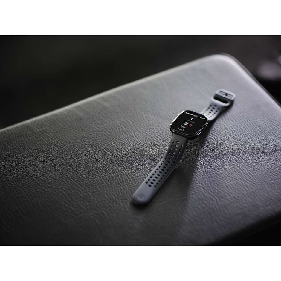 Amazfit Bip 6 Charcoal 1.97" Smartwatch AMOLED Wi-Fi Bluetooth GPS Colore Argento