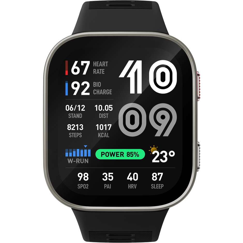 Amazfit Bip Max Smartwatch GPS AMOLED 2,07" Silver