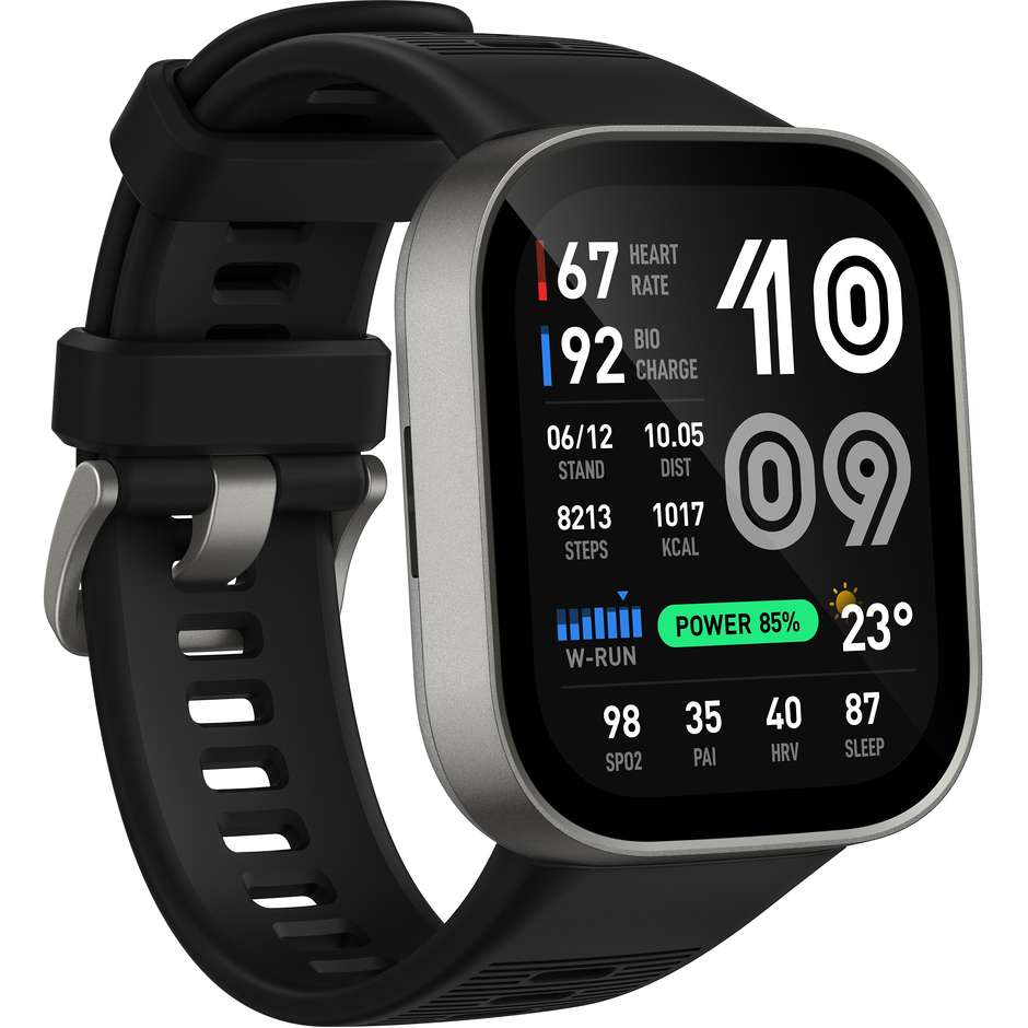 Amazfit Bip Max Smartwatch GPS AMOLED 2,07" Silver