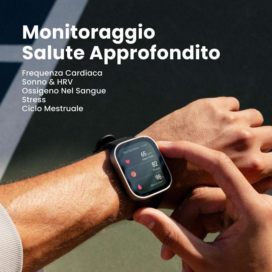Amazfit Bip Max Smartwatch GPS AMOLED 2,07" Silver