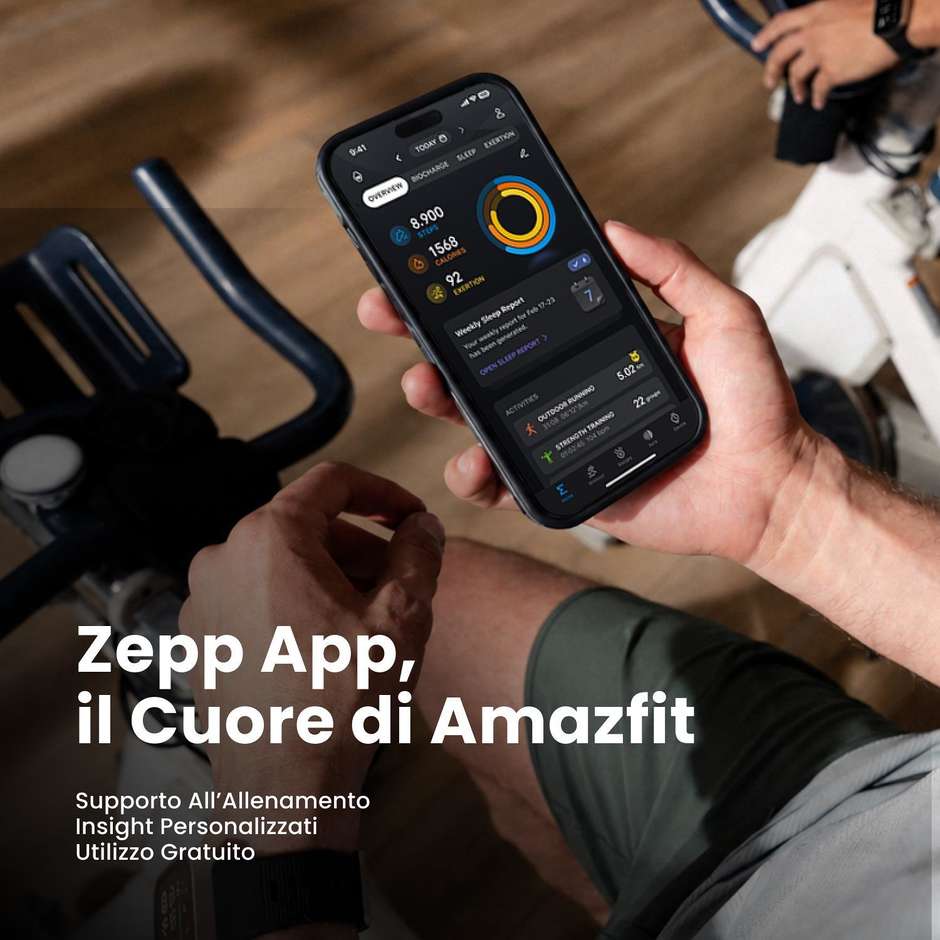 Amazfit Bip Max Smartwatch GPS AMOLED 2,07" Silver