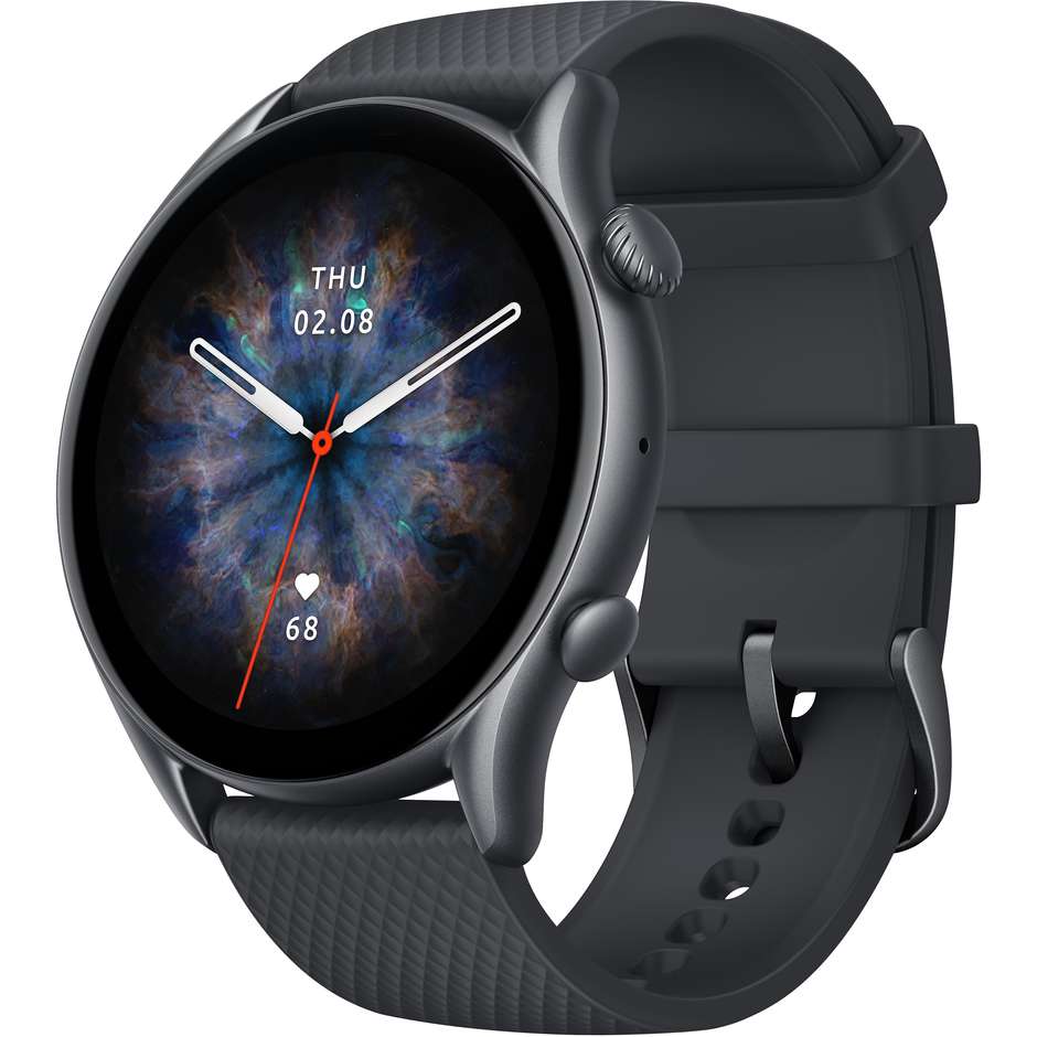 Amazfit GTR 3 Pro Smartwatch AMOLED 46 mm Nero
