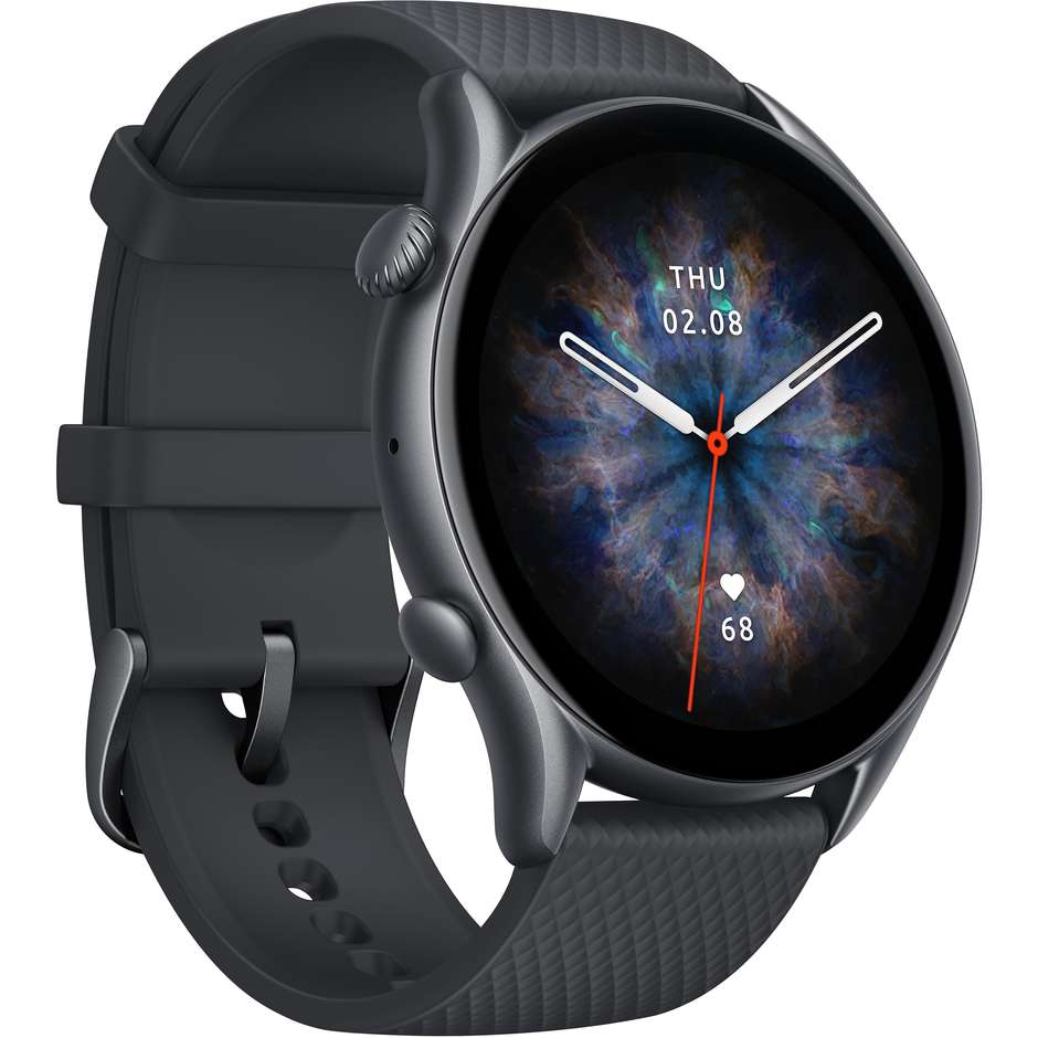 Amazfit GTR 3 Pro Smartwatch AMOLED 46 mm Nero