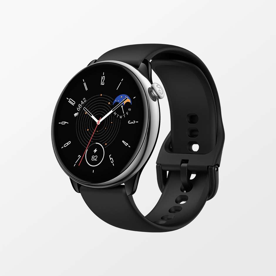 Amazfit GTR Mini Smartwatch 42 mm Bluetooth GPS (satellitare) Colore Nero, Argento