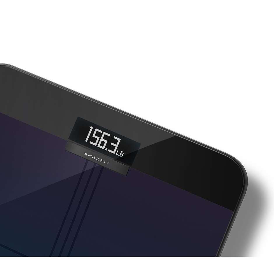 Amazfit Smart Scale Bilancia pesapersone smart Wi-Fi Bluetooth IMC Blu/Viola
