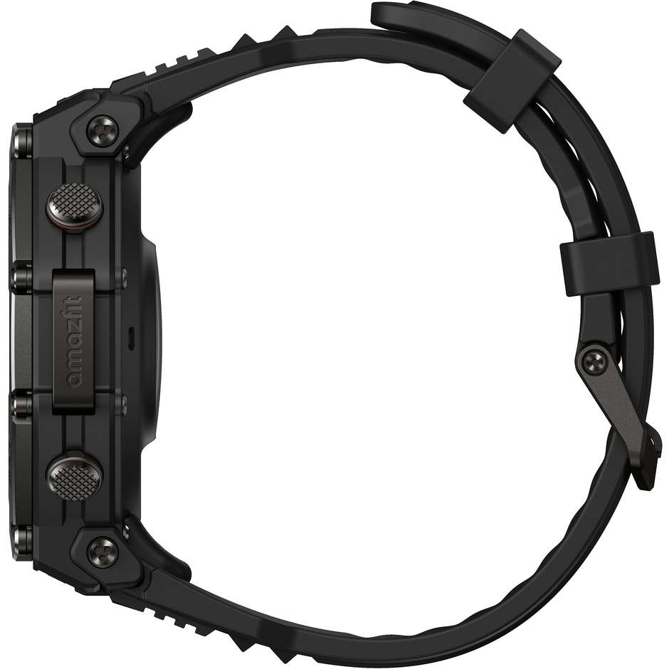 Amazfit T-Rex 3 Pro 48mm Smartwatch Rugged Ghiera Acciaio Wi-Fi GPS Colore Nero