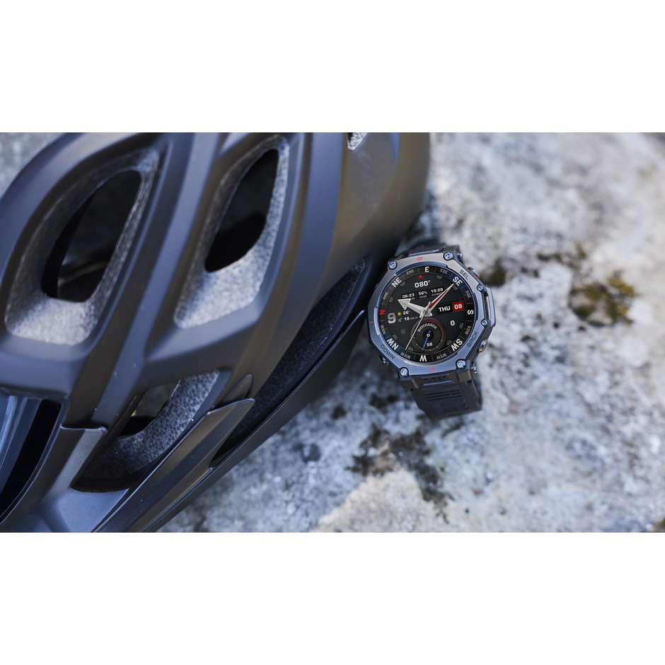 Amazfit T-Rex 3 Pro 48mm Smartwatch Rugged Ghiera Acciaio Wi-Fi GPS Colore Nero