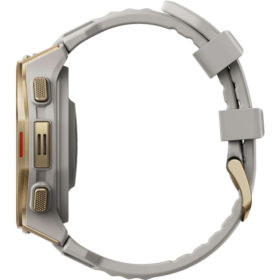 Amazfit T-rex 3 Pro Smartwatch AMOLED 44 mm Wi-Fi GPS Colore Oro con cinturino silver