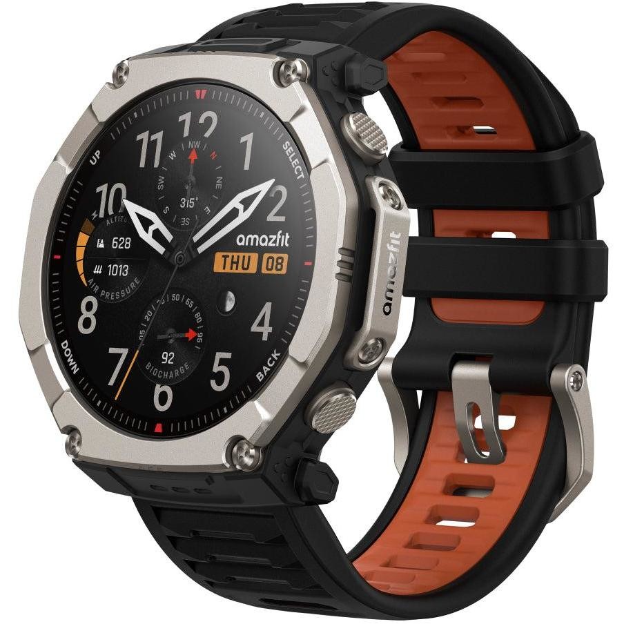 Amazfit T-Rex Ultra 2 Smartwatch AMOLED 1,5" GPS Titanio Nero Magma
