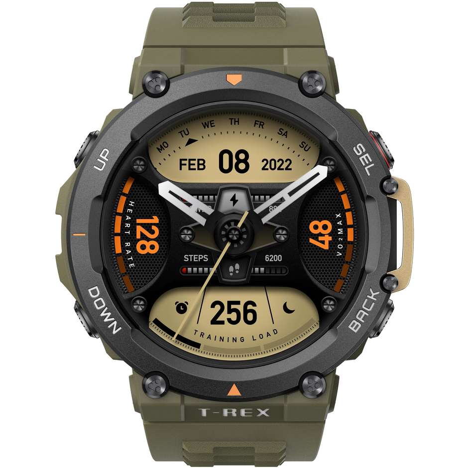 Amazfit T-REX2GREE  Smartwatch 47mm AMOLED GPS Bluetooth colore verde