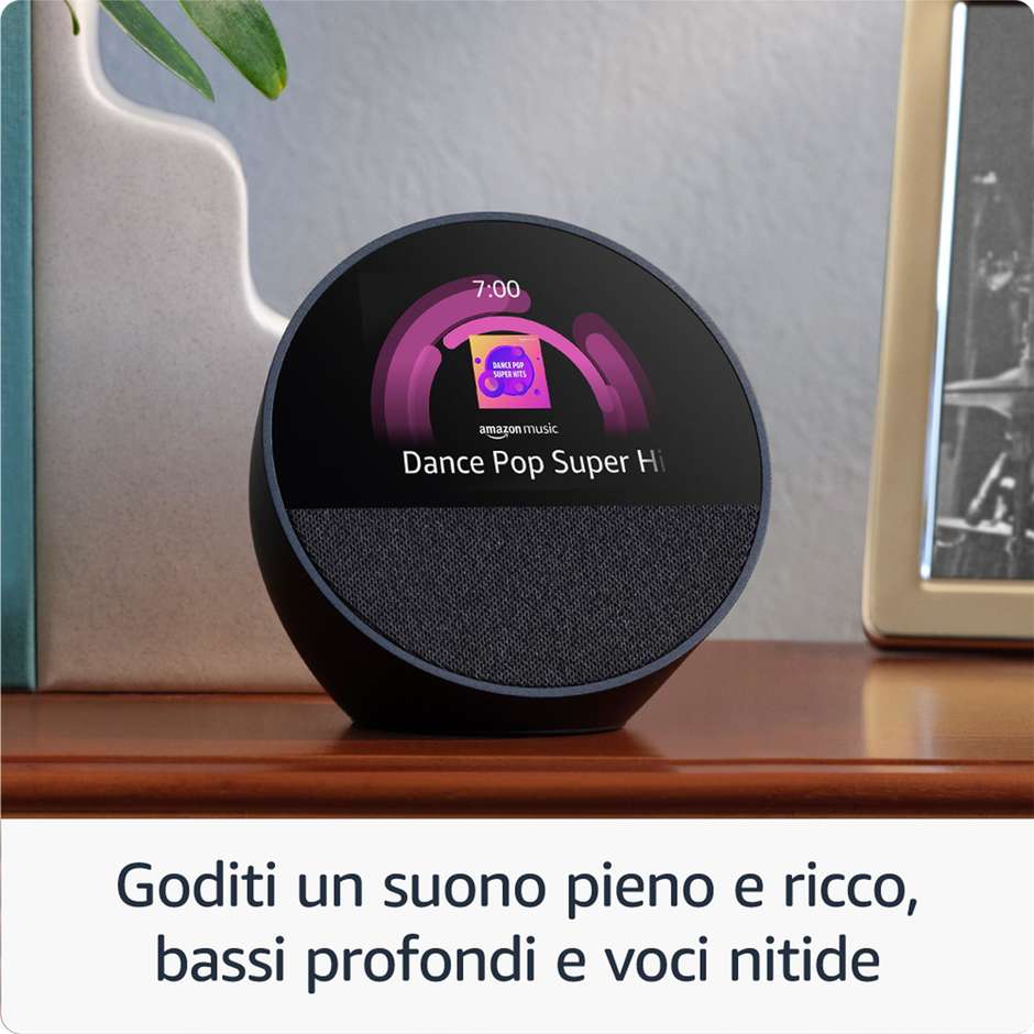 AMAZON B0C2S2J7JP NERO Radiosveglia Digitale con Display LED a Doppia Sveglia e Radio FM Colore Black