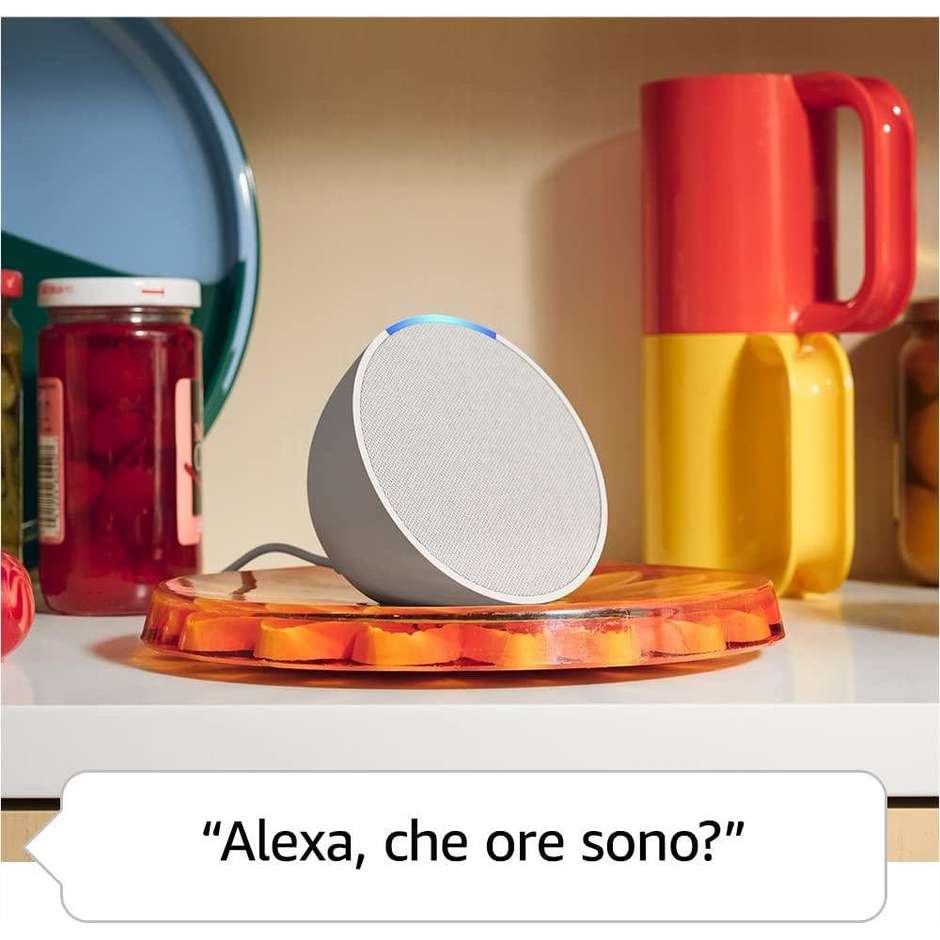 Amazon Echo Pop Smart speaker Bluetooth Wi-Fi Colore Bianco