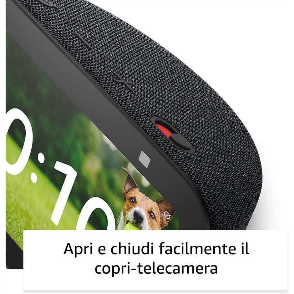Amazon Echo Show 5 (3 gen.) Smart speaker Schermo touch intelligente Bluetooth Wi-Fi Colore Nero