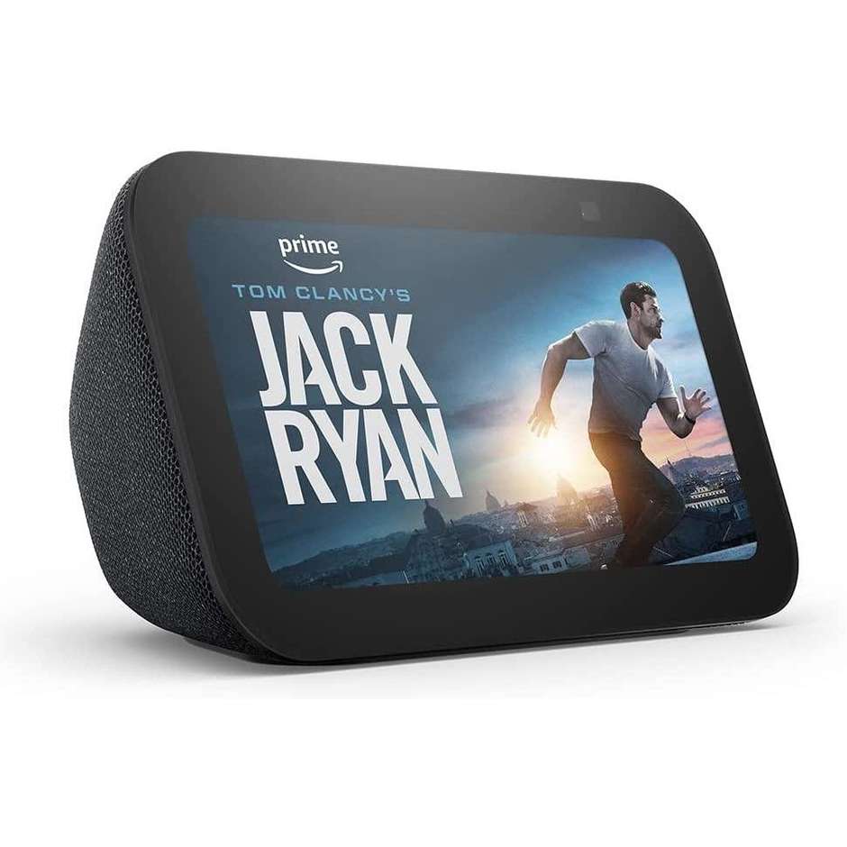 Amazon Echo Show 5 di terza generazione con Alexa, display 5,5 pollici, antracite