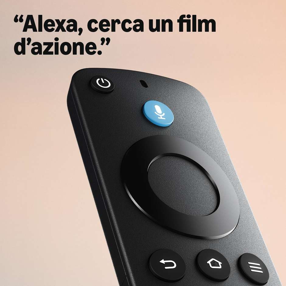 Amazon Fire TV Stick HD 2026 Full HD Wi-Fi 6 con telecomando vocale Alexa