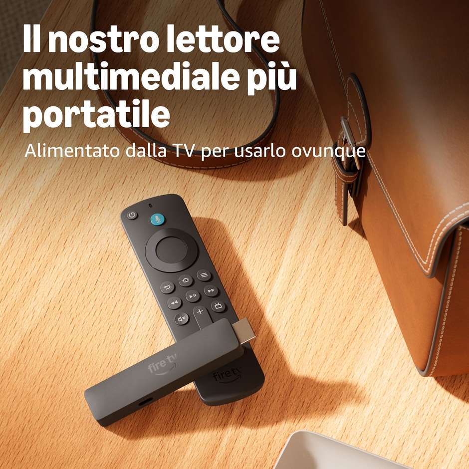 Amazon Fire TV Stick HD 2026 Full HD Wi-Fi 6 con telecomando vocale Alexa