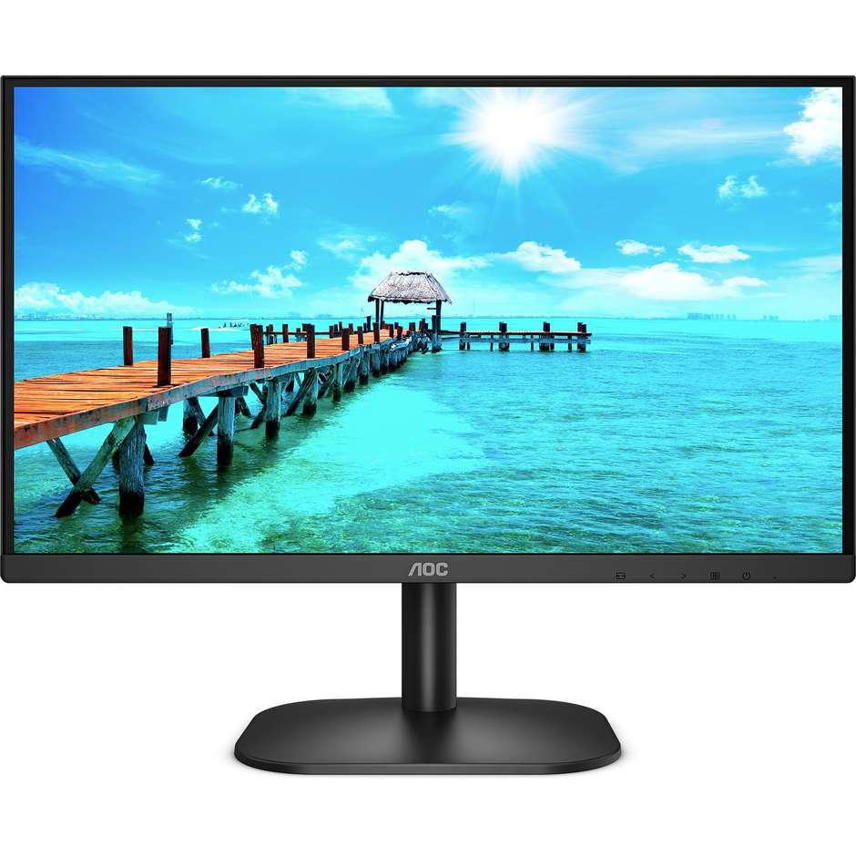 AOC 24B2XD Monitor PC LED 23,8'' Full HD Luminosità 250 cd/m² Classe E colore cornice nero