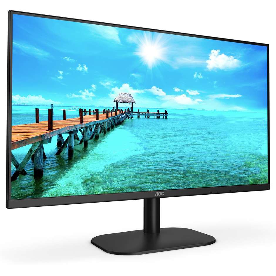 Aoc 24B2XHM2 Monitor PC LED 23,8'' Full HD Luminosità 250 cd/m² Classe E colore cornice nero