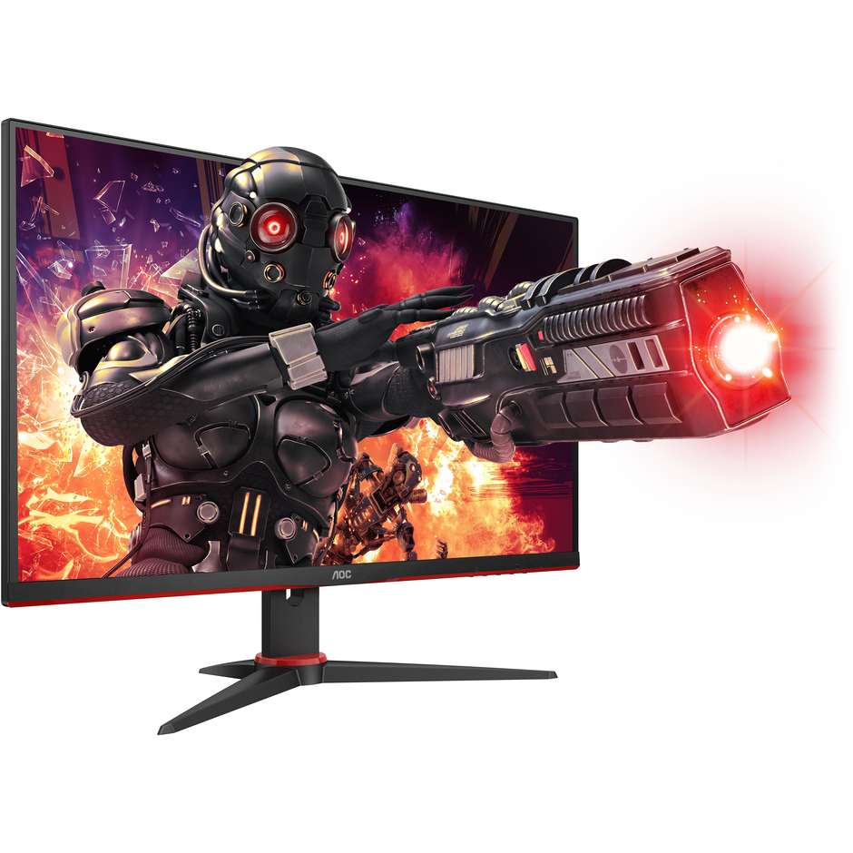 AOC 24G2AE Monitor PC LED Gaming 23,8'' Full HD Luminosità 250 cd/m² Classe A colore nero