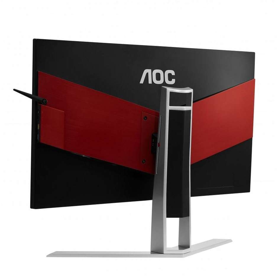Aoc AG241QG Gaming Monitor PC LED 23,8'' Wide Quad HD Luminosità 350 cd/m² Classe B colore nero,rosso