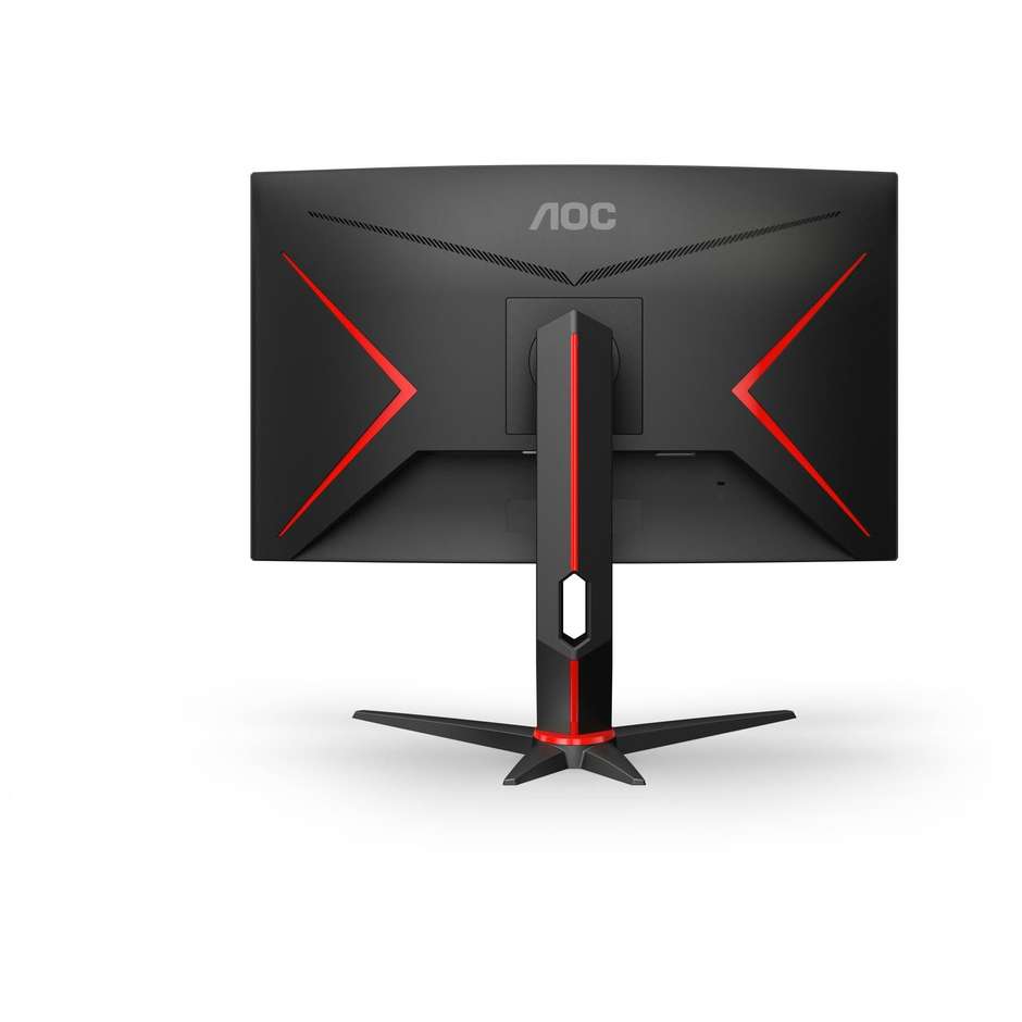 Aoc C27G2ZU Gaming Monitor PC LED 27'' Full HD Luminosità 300 cd/m² curvo colore nero e rosso