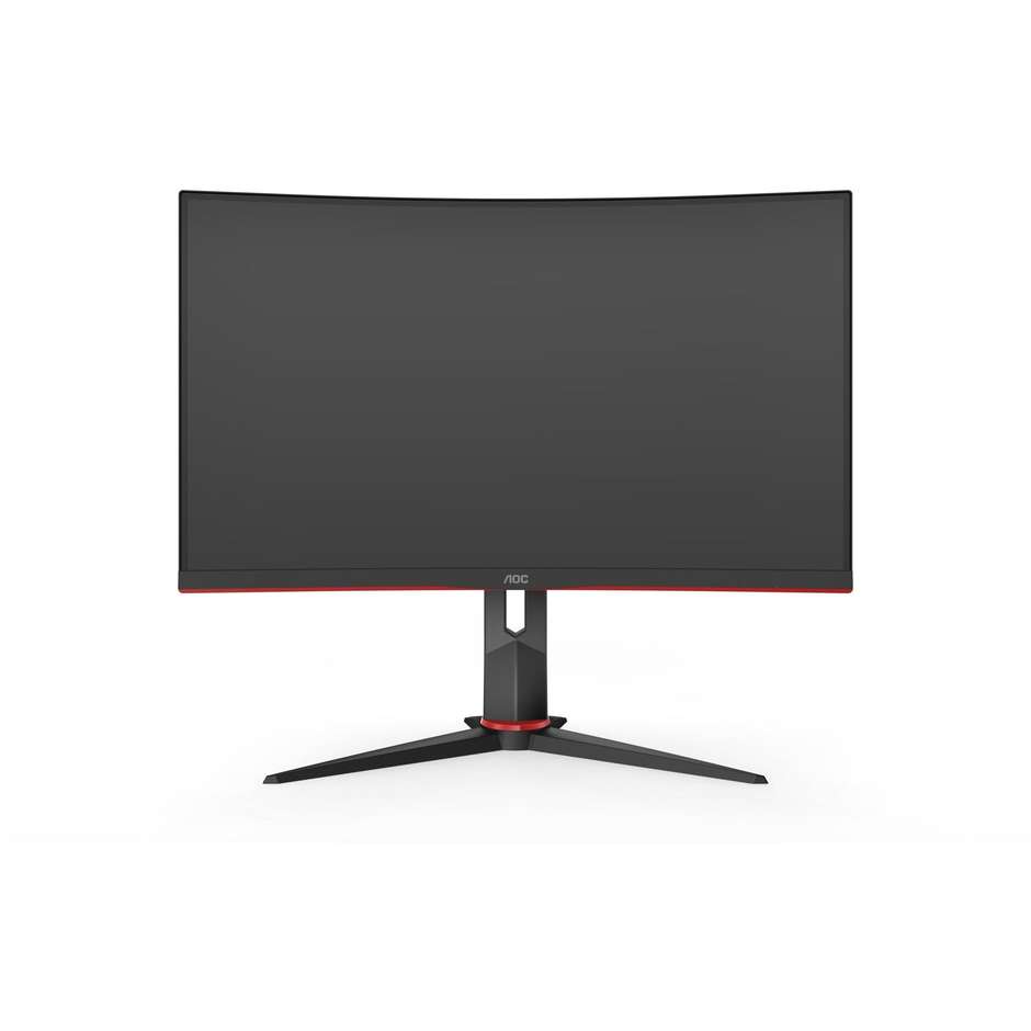 Aoc C27G2ZU Gaming Monitor PC LED 27'' Full HD Luminosità 300 cd/m² curvo colore nero e rosso