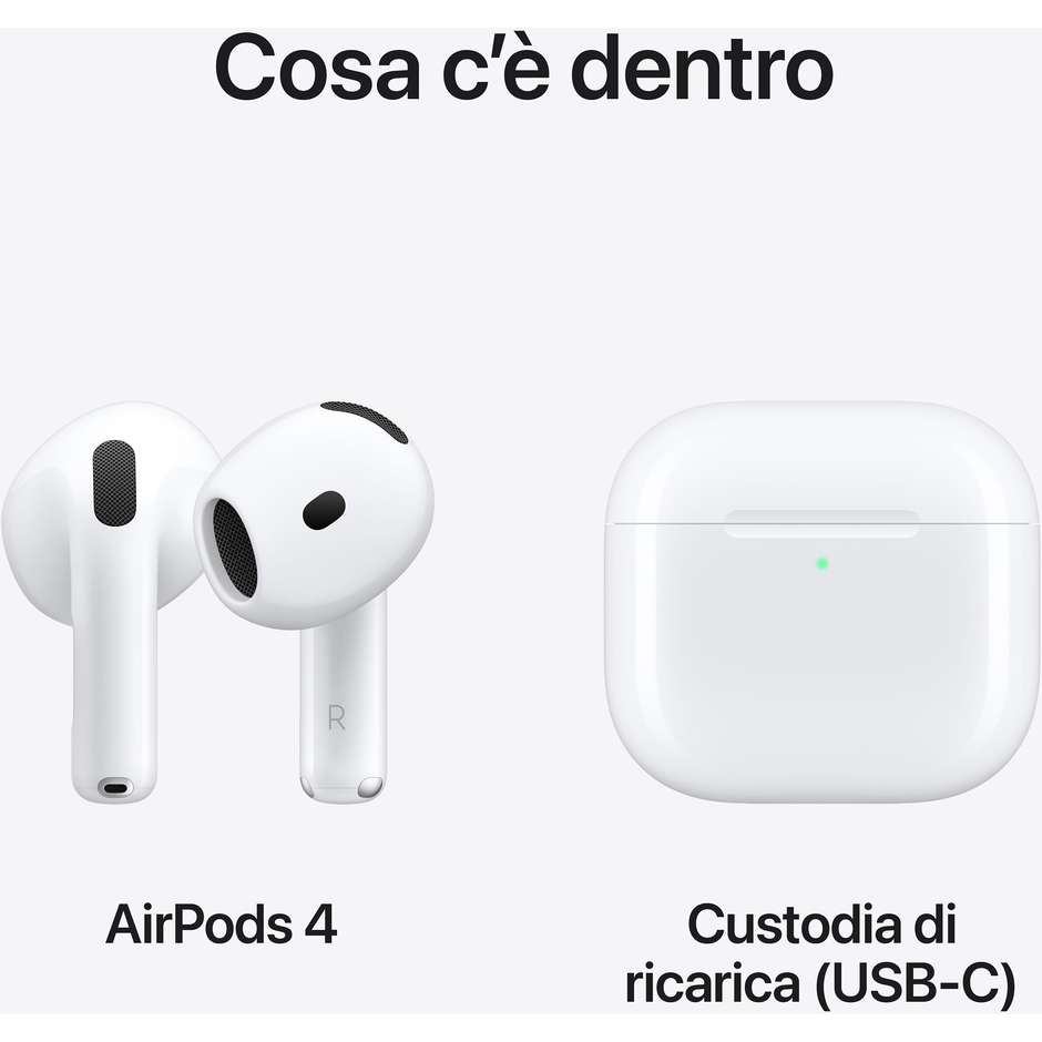 Apple AirPods 4 (4th generation) Colore Bianco