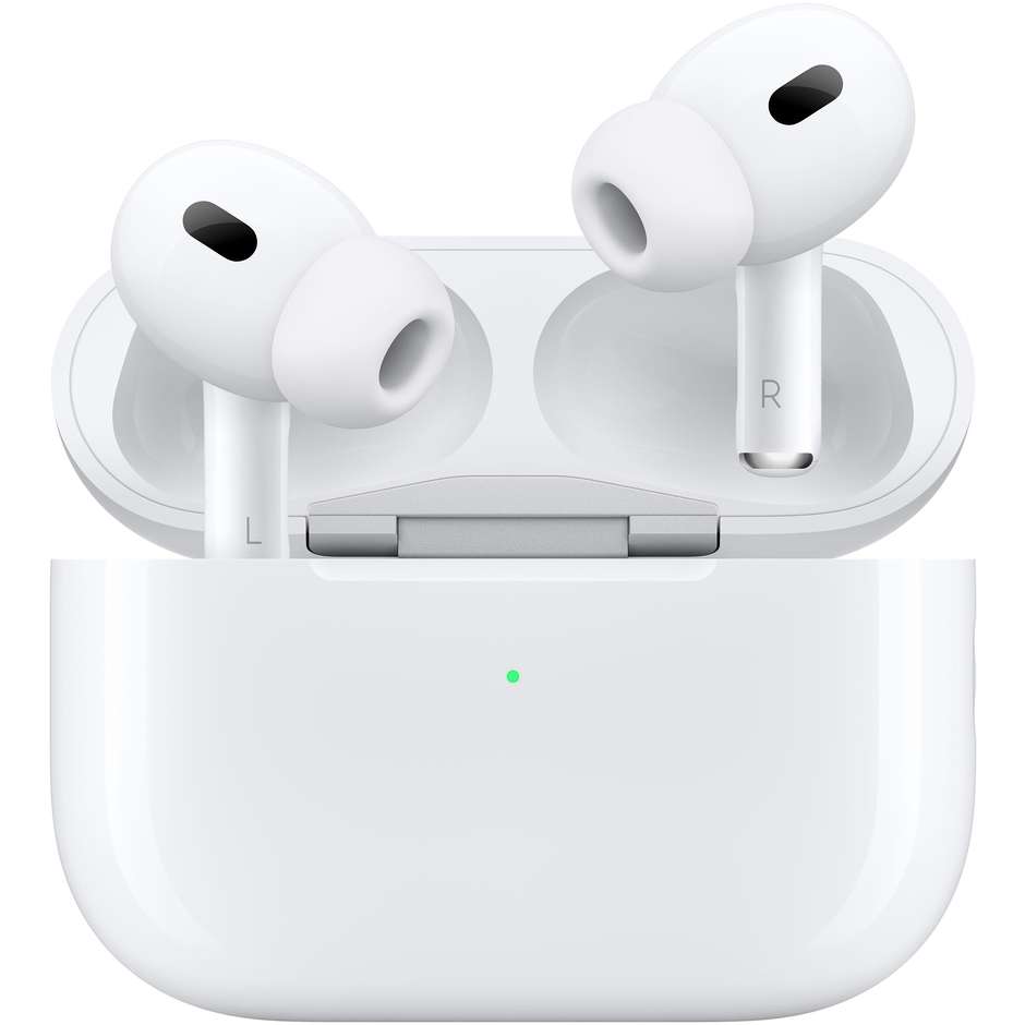 Apple AirPods Pro (seconda generazione) con custodia di ricarica MagSafe (USB-C) Colore Bianco