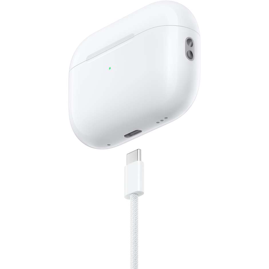 Apple AirPods Pro (seconda generazione) con custodia di ricarica MagSafe (USB-C) Colore Bianco