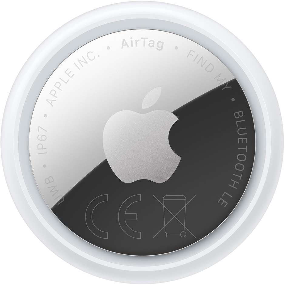 Apple AirTag 2ª generazione Localizzatore Bluetooth e UWB - Confezione da 1