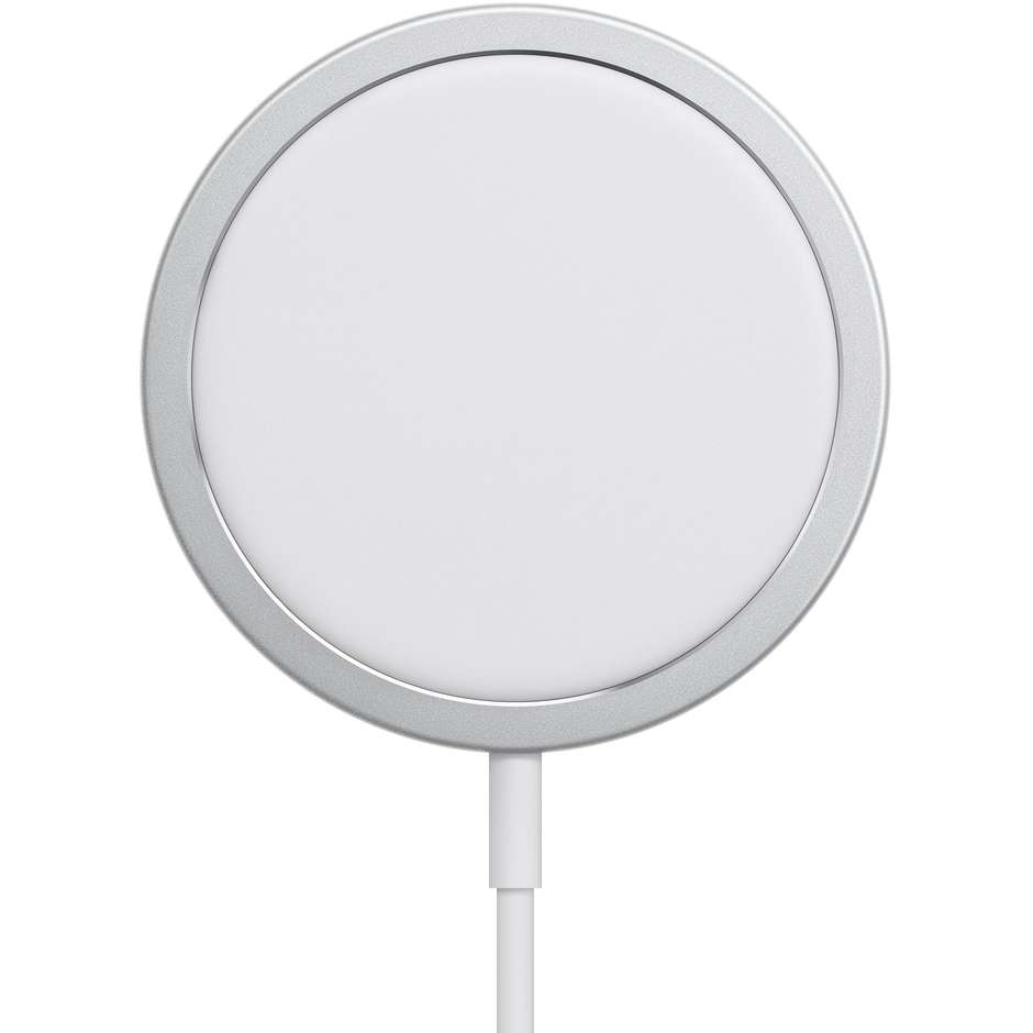 Apple Caricabatterie Wireless MagSafe con Cavo USB-C Integrato 1m Bianco (MHXH3ZM/A)