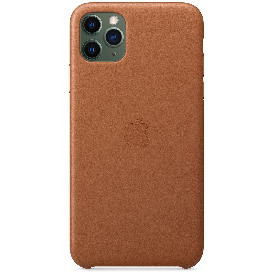 Apple Custodia in Pelle per iPhone 11 Pro Max MX0D2ZM/A - Cuoio