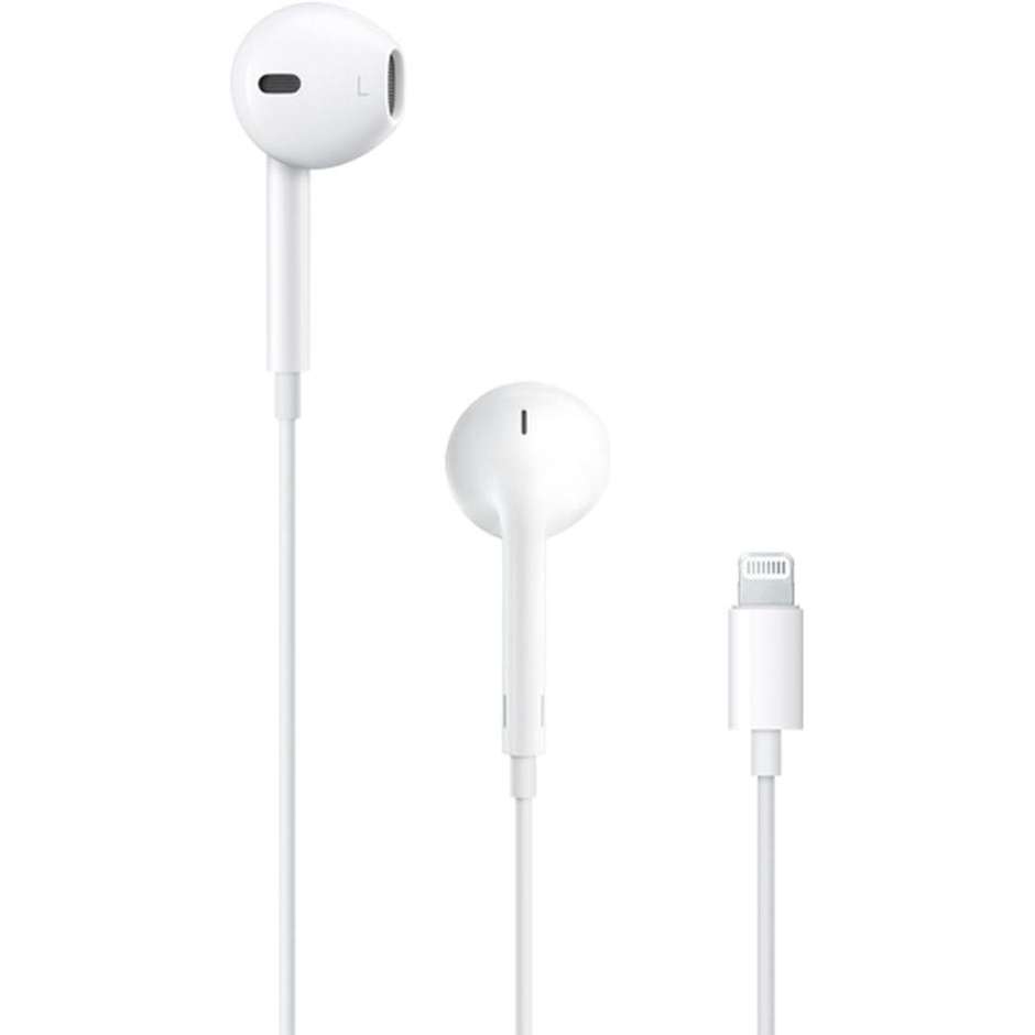Apple EarPods Auricolari In-Ear Cablati con Connettore Lightning Bianco
