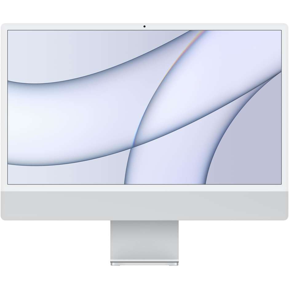 Apple iMac 24" 4.5K Retina Chip Apple M1 CPU 8-core GPU 8-core RAM 8 GB SSD 512 GB macOS Argento