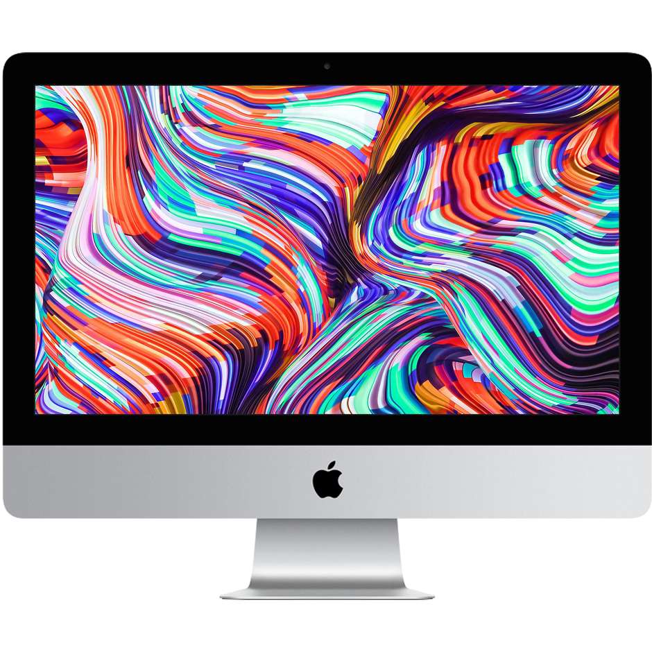 Apple iMac PC All-in-one 21,5" 4K Core i5-8 Ram 8 Gb SSD 256 Gb MacOS Catalina colore silver