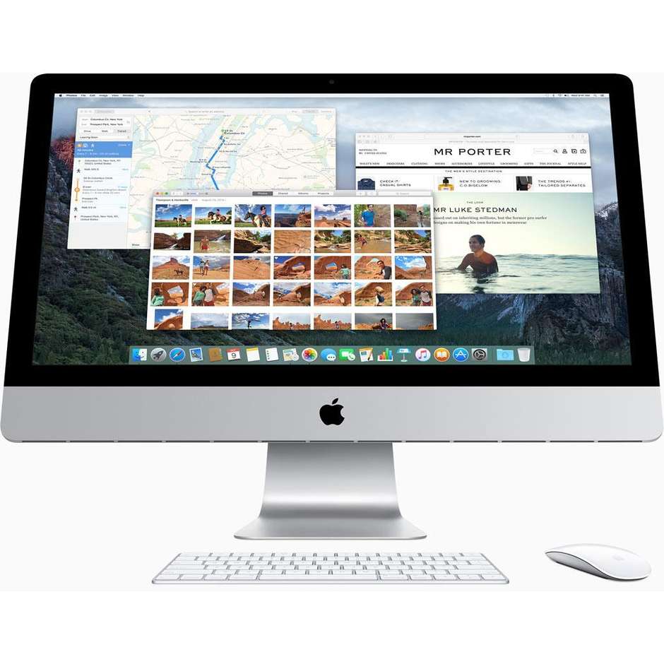 Apple iMac Pc All-in-one Core Intel i5 3.3ghz Ram 8 Gb  Hard Disk 2 Tb Fusion Drive Display Retina 27 pollici 5K