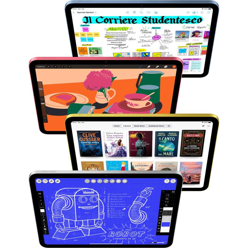 Apple iPad 11'' Wi-Fi Memoria 256 GB Colore Giallo