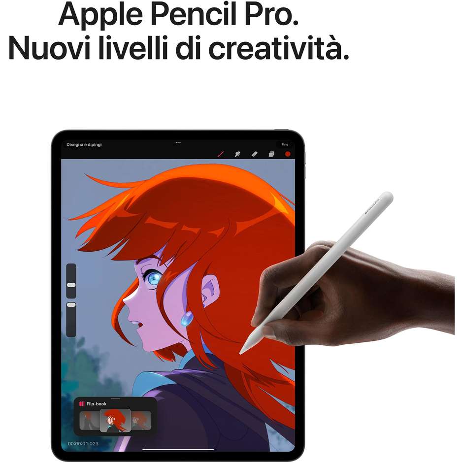 Apple iPad Pro 11'' Wi-Fi Memoria 256 GB Colore Nero Siderale