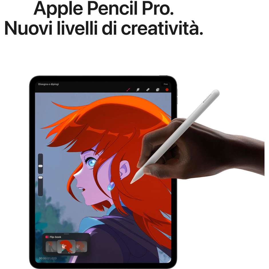 Apple iPad Pro 11" Wi‑Fi Memoria 256 GB Colore Nero Siderale