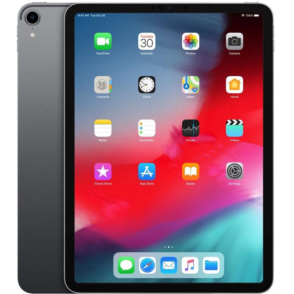 Apple iPad Pro MTXT2TY/A 11" Tablet Wifi Memoria 512GB iOS 12 Colore Space Grey