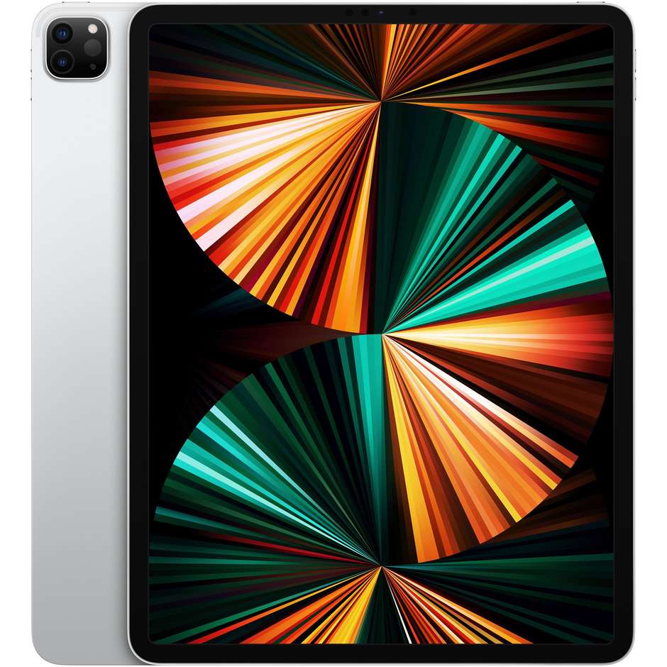 Apple iPad Pro Tablet 12.9" Wi-Fi Memoria 128 Gb iPasOS 14 colore argento