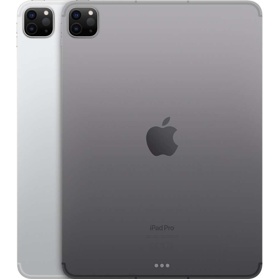 Apple ipad Pro Tablet 5G 11" Wi-Fi+Cellular Ram 8 Gb Memoria 128 Gb iPadOS 16 Colore Grigio siderale