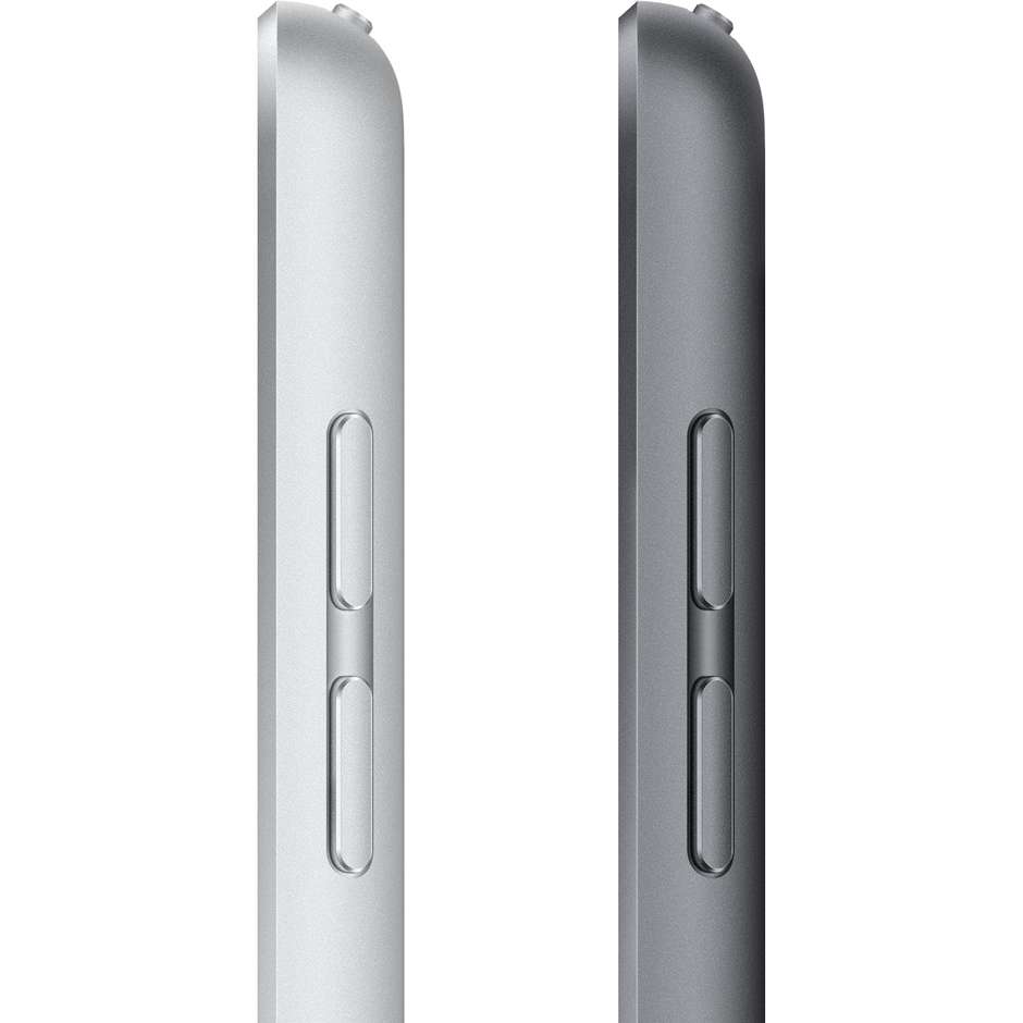 Apple iPad Tablet 10.2" Wi-Fi Ram 3 Gb Memoria 256 Gb iPadOS 15 Colore Argento (2021)