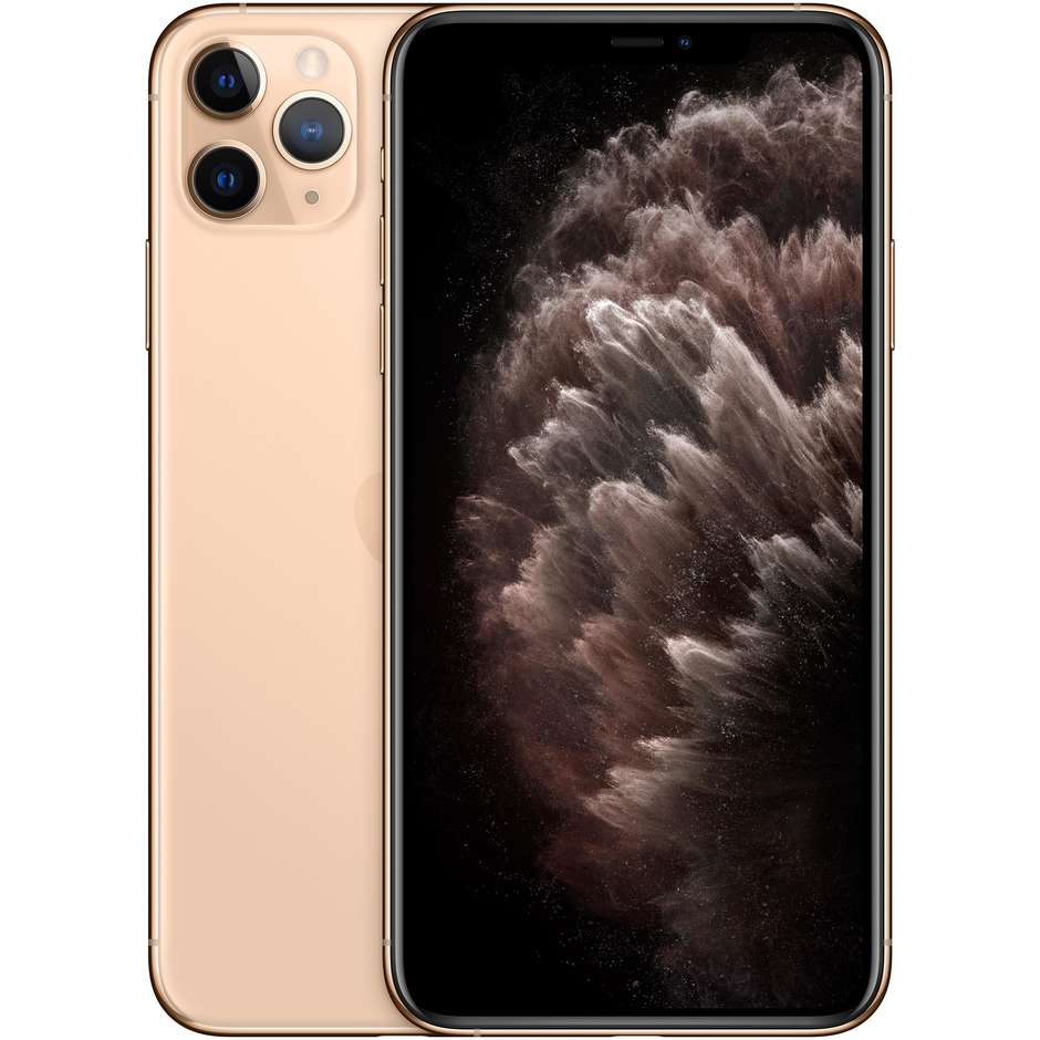 Apple iPhone 11 Pro Max Smartphone 6.5" memoria 64 GB iOS 13 colore oro
