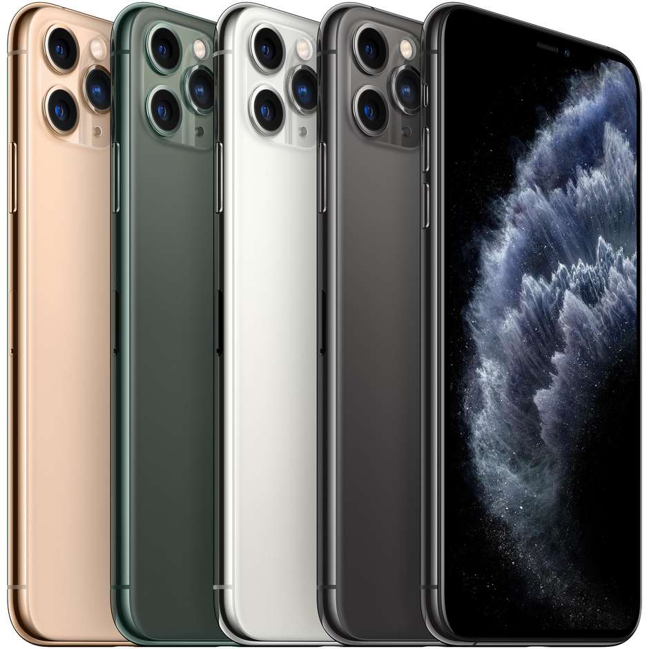 Apple iPhone 11 Pro Max Smartphone 6.5" memoria 64 GB iOS 13 colore oro
